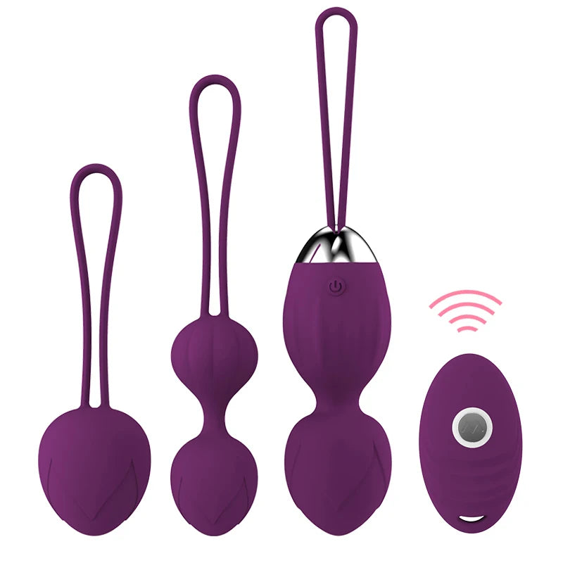 10 Speed Vibrator Ben wa ball with Wireless Controller