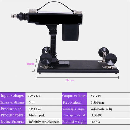 Female & Male Vibrator Sex Machine