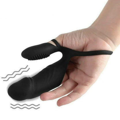 Rechargeable Dual Finger Waterproof Vibrator