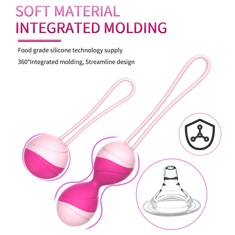 Kegel Balls w/a Remote Control for Vaginal Tightness