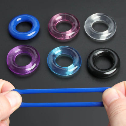 6 Pcs Cock Ring Set For Men