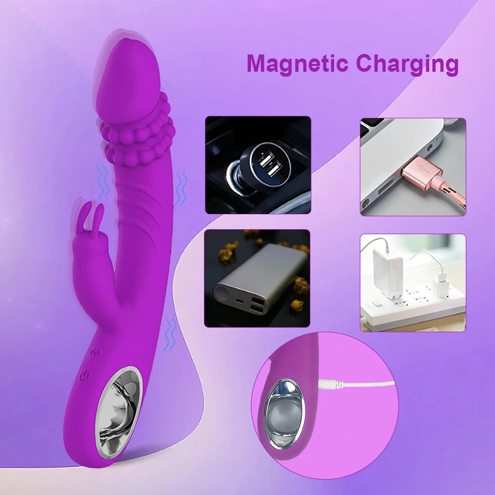 Dildo Rabbit Vibrator for Women