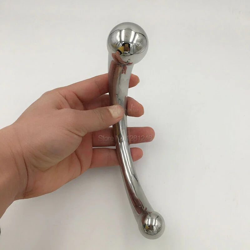 Stainless Steel /Glass Anal Butt Plug