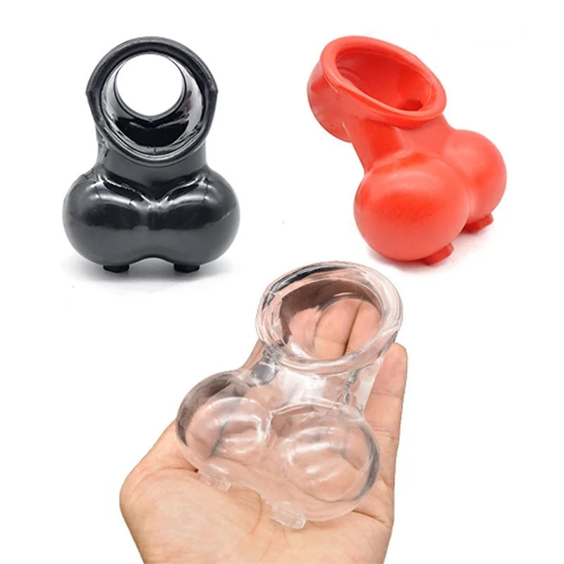 Male Scrotum Squeeze Ring