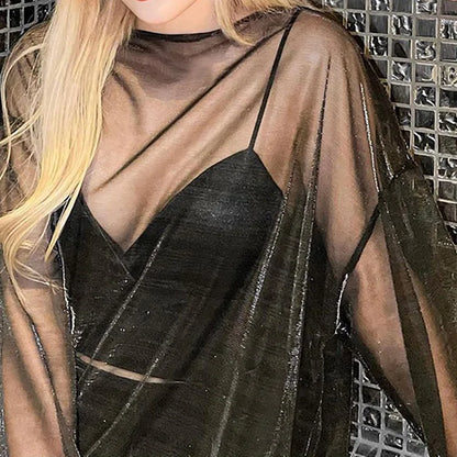 Solid See Through Tshirt