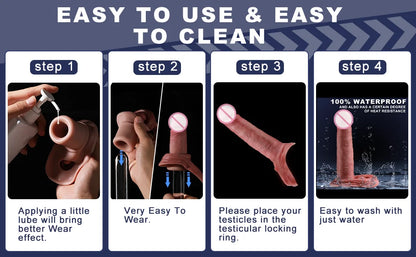 Reusable Penis Extension Sleeve