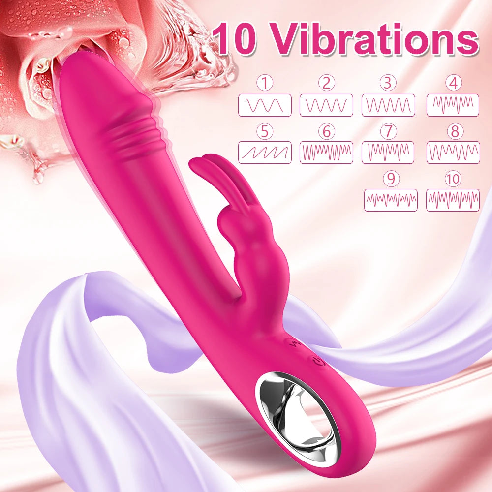 Dildo Rabbit Vibrator for Women