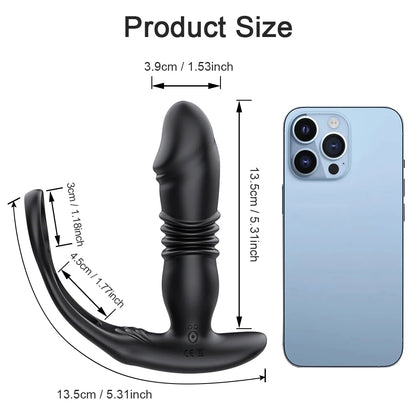 Male Thrusting Prostate Massager Bluetooth APP Control