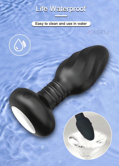 360 Degree Rotation Anal Plug with an App Control