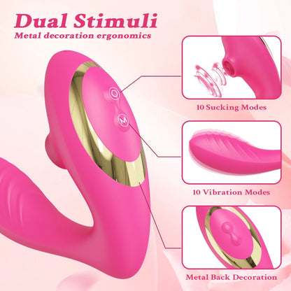 Clitoris & Nipple Sucking Vibrator You Won't Want to Put Down