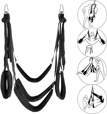 Sex Swing for Couples with Rotating Tripod