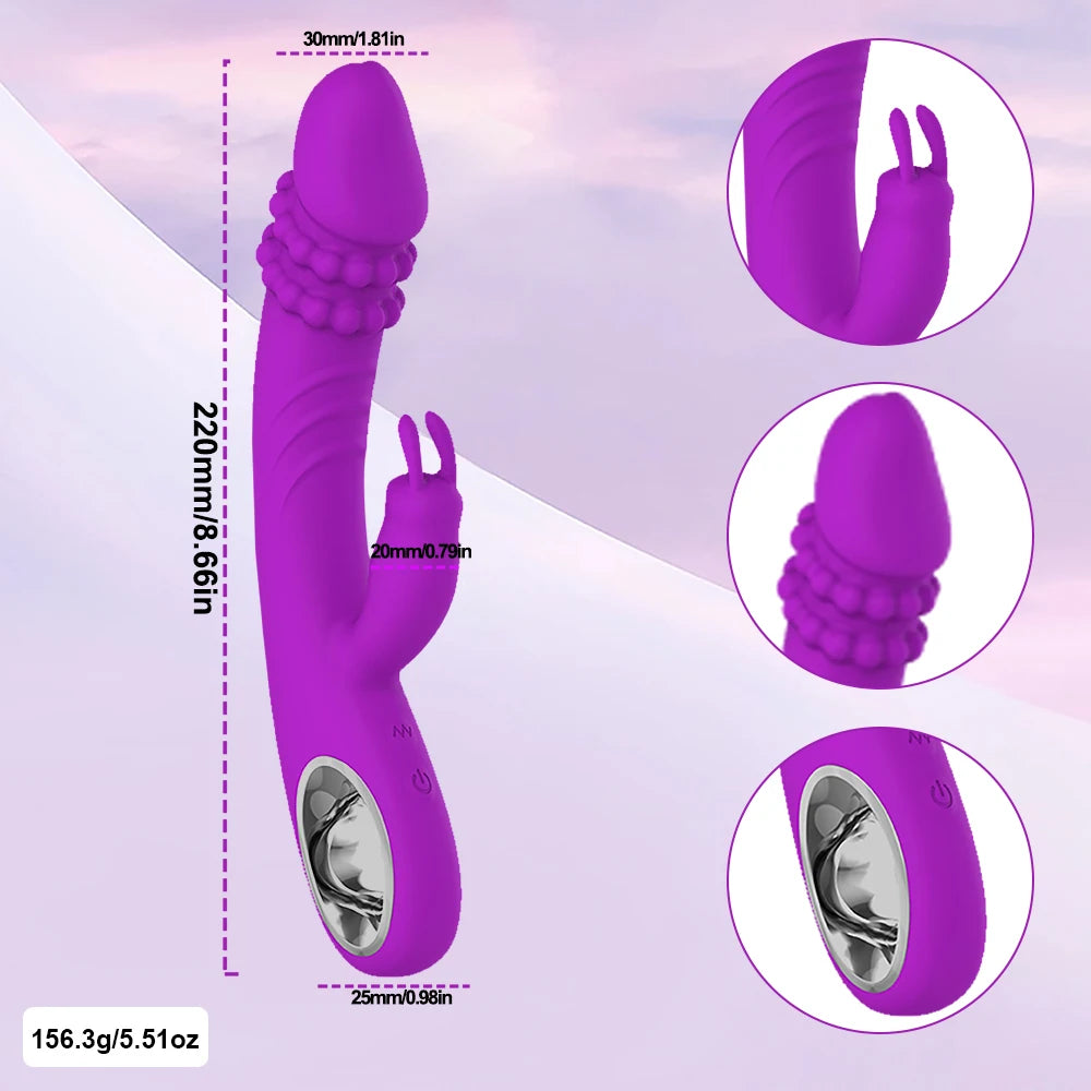 Dildo Rabbit Vibrator for Women