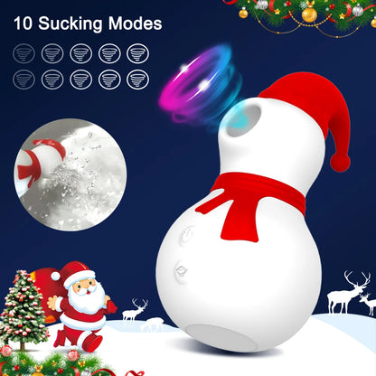 Clitoral Sucking Vibrator Snowman