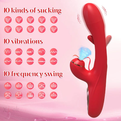 Rabbit Patting Vibrator for Women