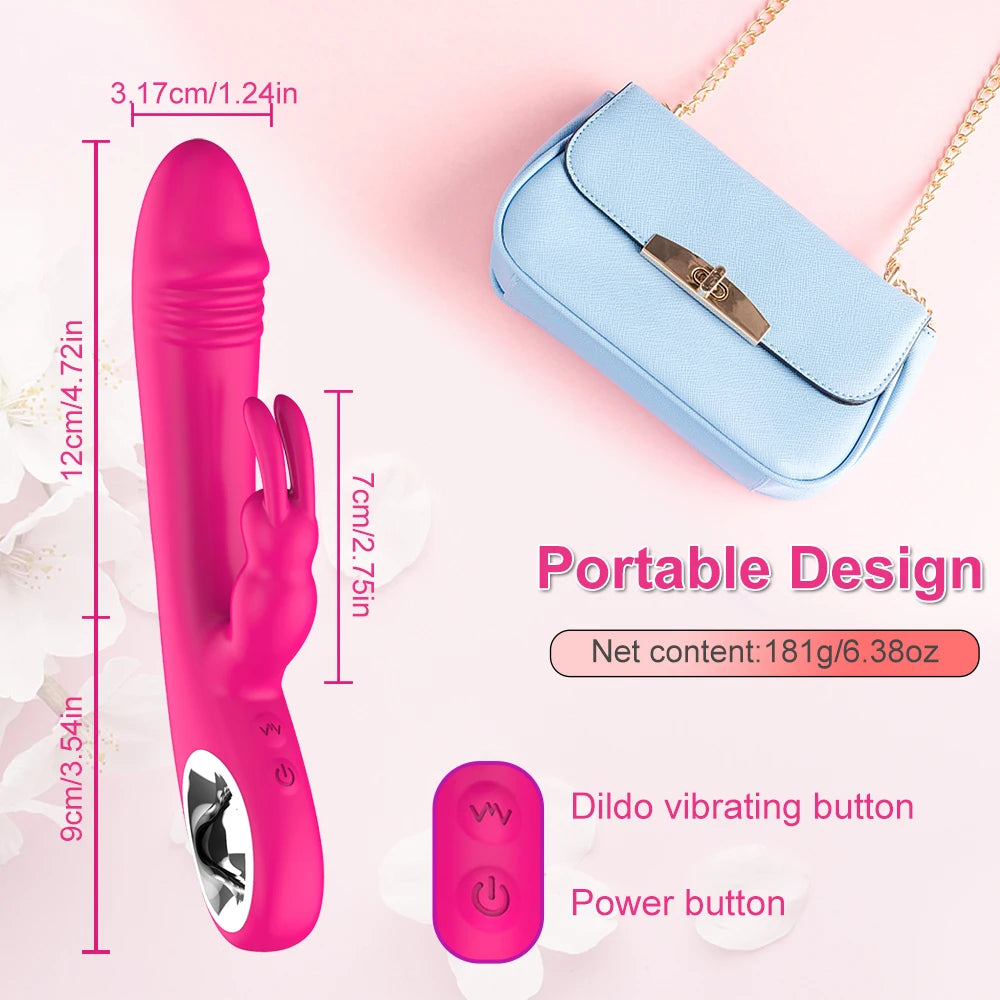 Dildo Rabbit Vibrator for Women