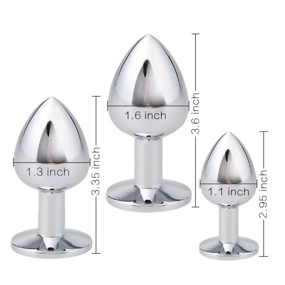 Stainless Steel Anal Butt Plug