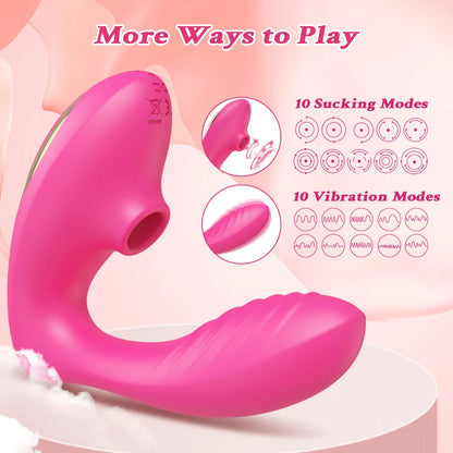 Clitoris & Nipple Sucking Vibrator You Won't Want to Put Down