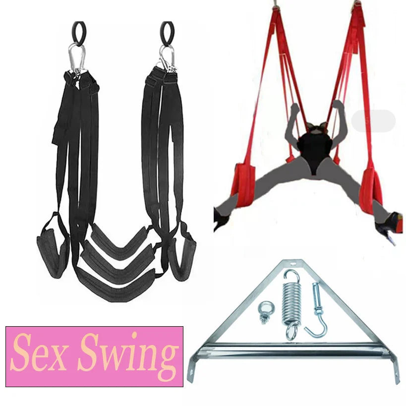 Hanging Sex Door Swing Soft Sex Furniture 
For a Little Bondage