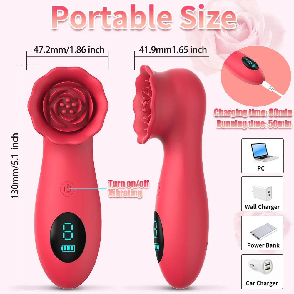 Rose G Spot Vibrator for Women