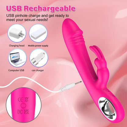 Dildo Rabbit Vibrator for Women