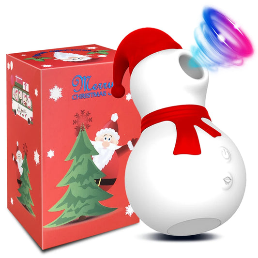 Clitoral Sucking Vibrator Snowman