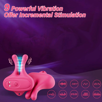 Vibrating Nipple Clamps Vibrator 
9 Vibration Modes Magnetic Nipple Stimulation