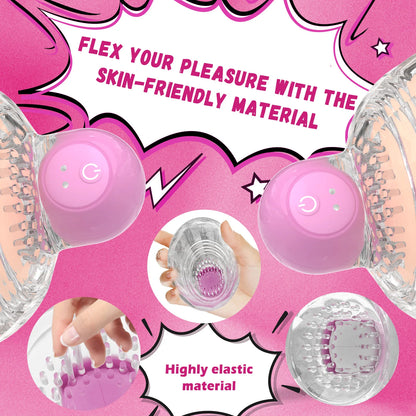 Remote Control Vibrating Nipple Sucker