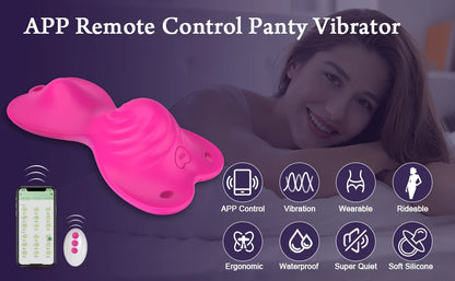 Wearable Butterfly Vibrator For Women 
APP Remote Control