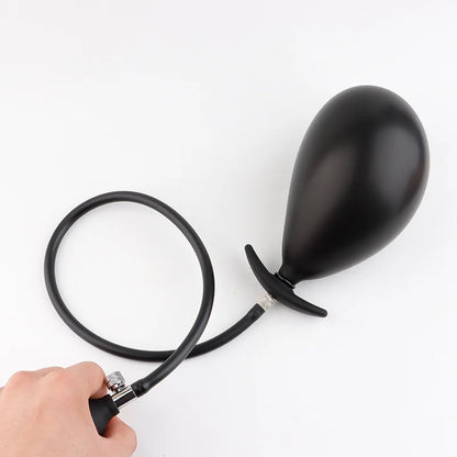 Inflatable Silicone Anal Butt Plug