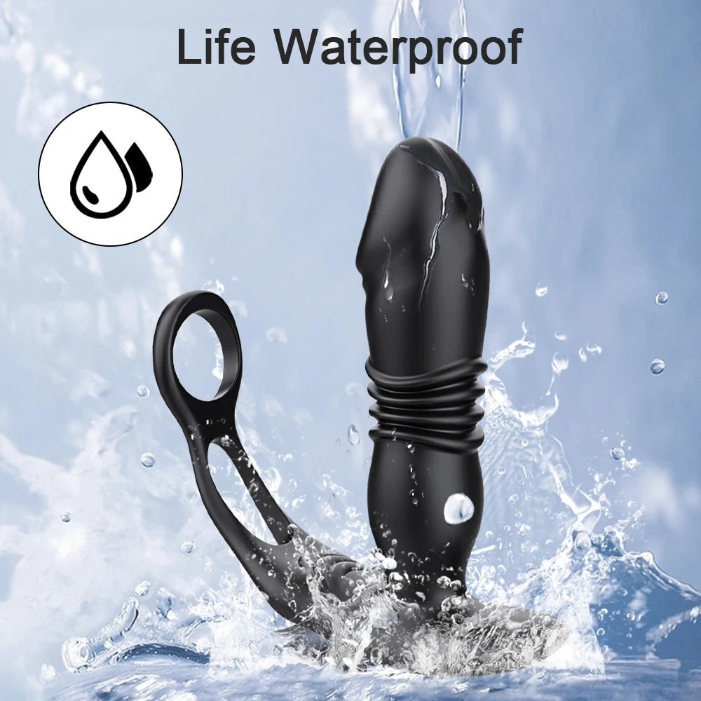 Male Thrusting Prostate Massager Bluetooth APP Control